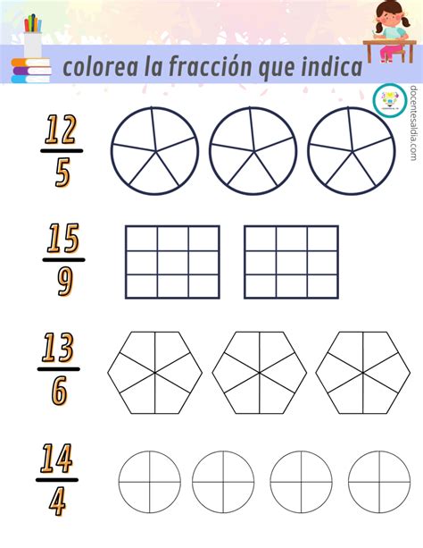 Cuadernillo De Fracciones Ejercicios De Repaso