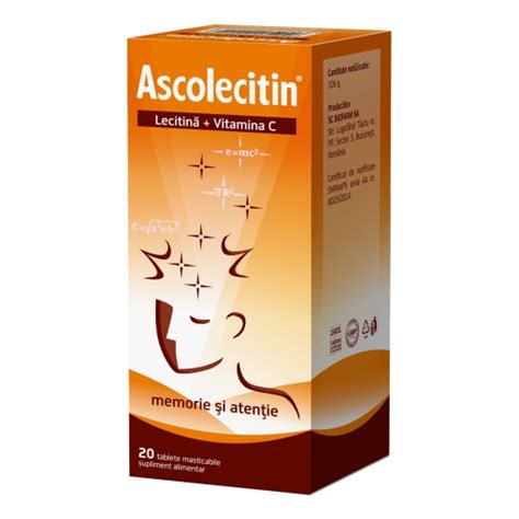 Ascolecitin Comprimate Biofarm