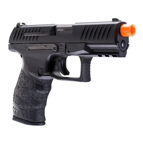 Walther Ppq Gbb Mm Black Airsoft Pistol Elite Force Umarex Usa