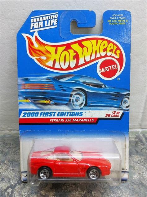 FERRARI 550 MARANELLO Hot Wheels 2000 First Editions Series Hobbies