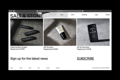 Salt & Stone :: Behance