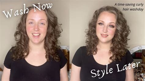 Wash Now Style Later Wash And Style Your Curly Hair When It Suits You