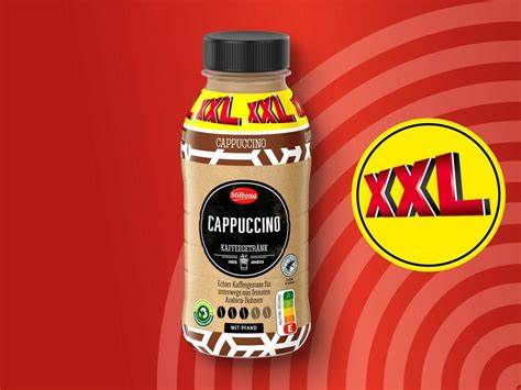 Milbona Kaffeegetränk XXL 380 ml zzgl 25 Pfand von Lidl ansehen