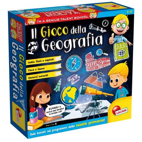 IM A GENIUS TS IL GIOCO DELLA GEOGRAFIA Bimbomania SRL