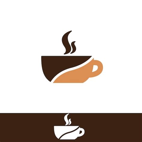 Premium Vector Hot Coffee Logo