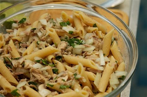 Salada De Macarr O Cogumelos E Atum Cozinha Da Creonice