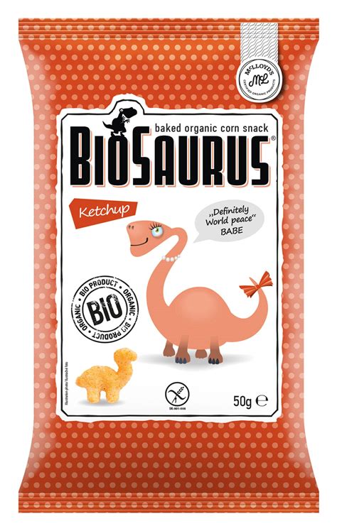 Biosaurus Bio Snack Aus Mais Ketchup Babe Glutenfrei X G Online