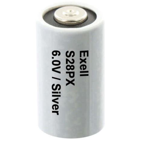 Exell S28px 6v Silver Oxide Battery 4sr44 V28px Px28 544 Ebay