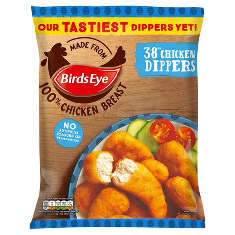 Birds Eye 38 Chicken Dippers 697g Breaded And Battered Chicken Iceland Foods