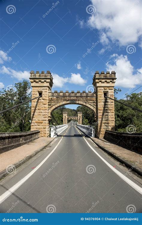 Hampden Bridge Kangaroo Valley Stock Photo Image Of Nature Hampden