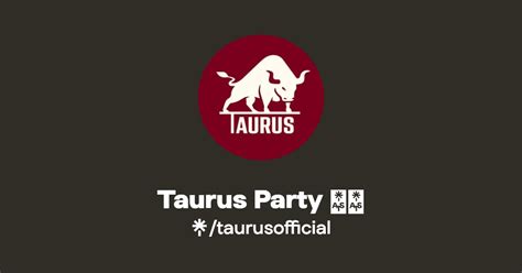 Taurus Party ᯓ Instagram TikTok Linktree