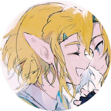 Matching Icons Link X Zelda