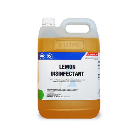 Lemon Disinfectant Health And Cleaning Supply Australia Pty Ltd