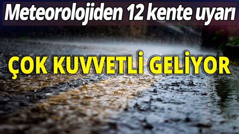 Meteorolojiden Kente Uyar Ok Kuvvetli Geliyor