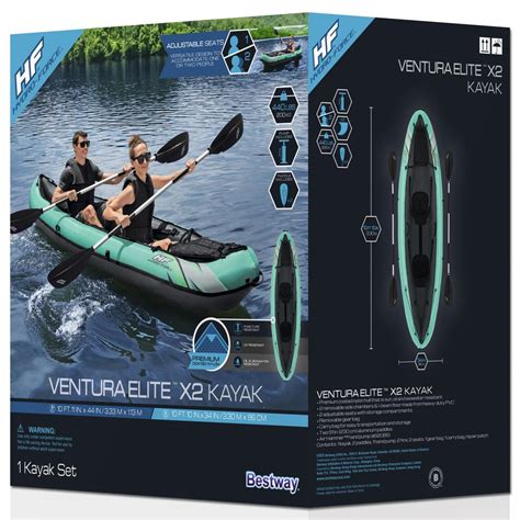 Bestway Hydro Force Ventura Elite X2 Kayak 10 10 X 34 23227605 HSN