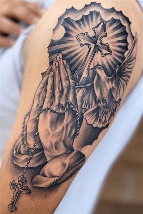 Cool Cross Tattoo Ideas For Men To Show Allegiance To God Hand