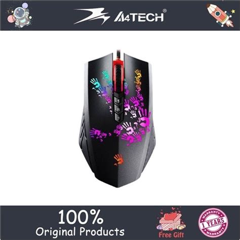 A4Tech Bloody A60 Wired Gaming Mouse with LK Optics and Scrolling ...