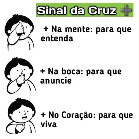 Qual o significado do Sinal da Cruz E como fazer Católicos na Bíblia