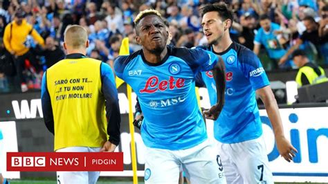 Udinese Vs Napoli Highlights Reactions As Victor Osimhen Goal Lead