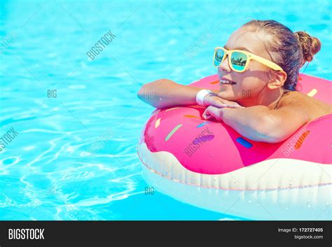 Tween Girl Relaxing On Image & Photo (Free Trial) | Bigstock