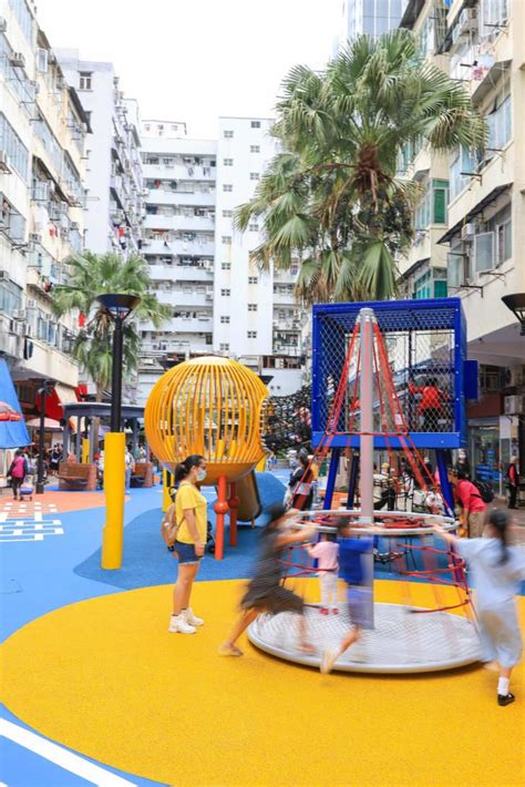 Hong Kongs Colorful New Pocket Parks Are Revitalizing Public Spaces