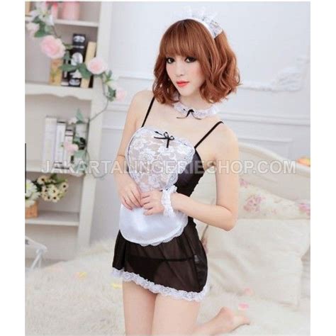 Jual Jakarta Lingerie JLB383 Costume Sexy Maid Pelayan Seksi