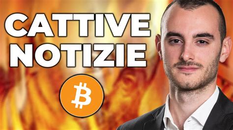 Il VERO Motivo Per Cui Bitcoin Non Sale YouTube