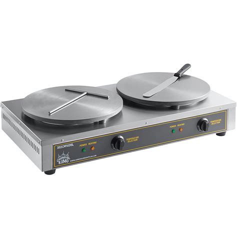 Professional Double Crepe Maker Webstaurantstore