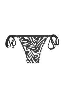 Two Piece Swimwear Thong Bikini Riodesol Zebra Micro