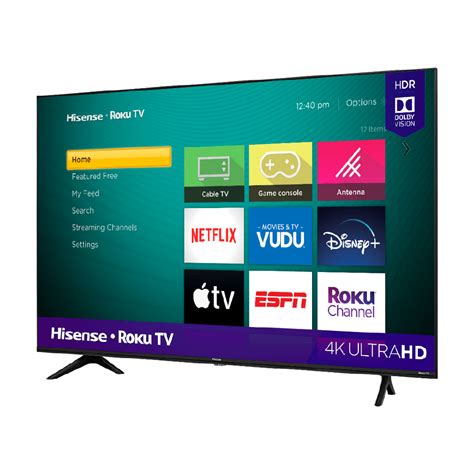 Hisense 50 Inch R6 Series UHF 4K Roku Smart TV - 50R6G - Techlonics ...