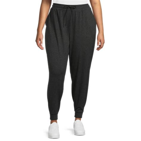 Athletic Works Womens And Womens Plus Buttercore Lightweight Joggers Sizes Xs 4x