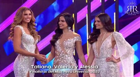 Alessia Rovegno Se Coronó Como La Nueva Miss Perú 2022 E Irá Al Miss