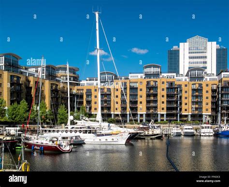 St Katherines Dock London Stock Photo Alamy