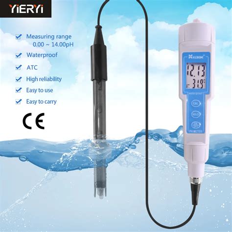 Ct 6020a High Accuracy Portable Digital Ph Meter Waterproof Pen Ph