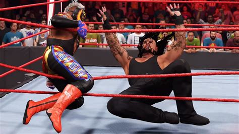 Wwe 2k22 Rey Mysterio Vs The Undertaker Gameplay Ps5 Uhd 4k60fps Youtube