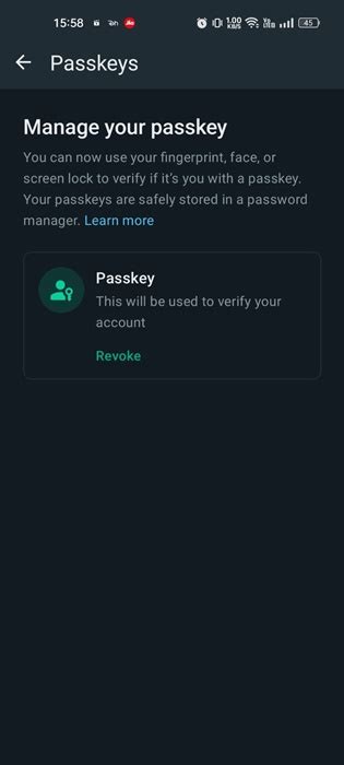 How To Set Up Whatsapp Passkey On Android Full Guide