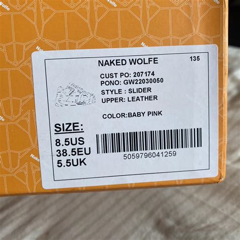 Naked Wolfe Pink Sneakers Size Comes In Original Depop