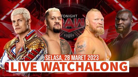 Live Streaming Wwe Wrestlemania Raw Watchalong Mar Th Indonesia