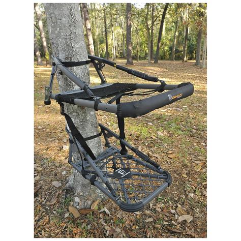 Olman™ The Drone With Hex Drive Climber Tree Stand Black 223924