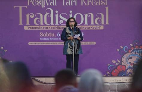 Buka Festival Tari Kreasi Tradisional Pj Wali Kota Kediri Berharap