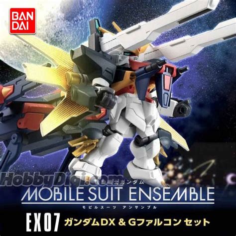 Premium Bandai 機動戰士高達mobile Suit Ensemble Ex07 高達dx G 獵鷹號套裝 Hobbydigi