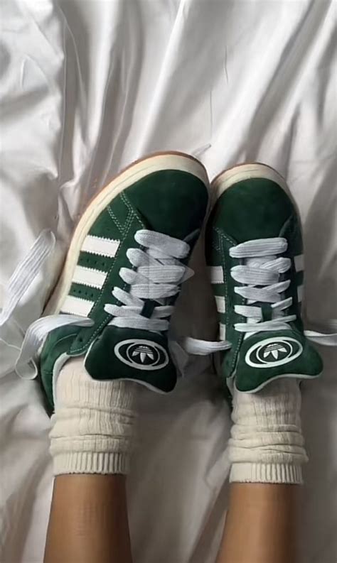 Adidas Campus 00s Dark Green In 2023 Swag Shoes Adidas Campus