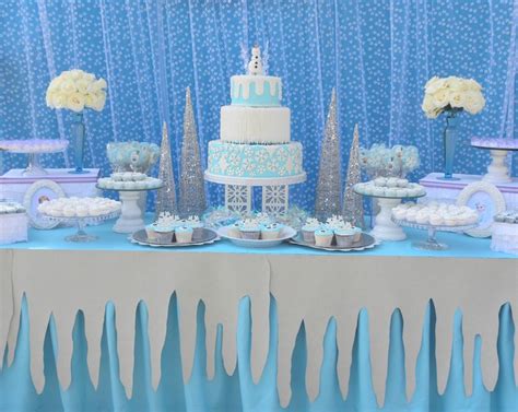 Frozen Party Decorations for a Festive Winter Fete