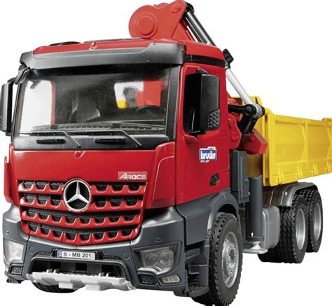 Bruder Camion De Chantier Mb Arocs Avec Grue Au Meilleur Prix