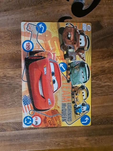 Boîte de 4 puzzles Cars Disney Pixar Disney Beebs