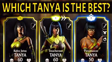 Playing 3 Tanya Team In Mk Mobile Is Pyromancer Tanya The Best Tanya In The Game Youtube