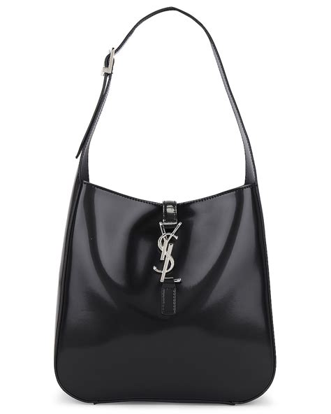 Saint Laurent Small Le 5 A 7 Supple Shoulder Bag In Noir FWRD