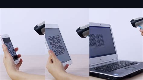 Koolertron Wireless D Barcode Scanner Youtube