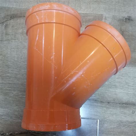 Pvc Pipe Sanitary Wye 6x6 6x4 6x3 6x2 Orange Fitting Shopee Philippines