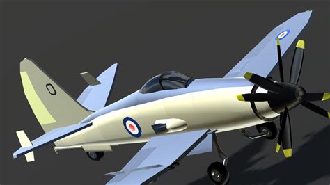 SimplePlanes | Westland Wyvern S4 (Updated Version)